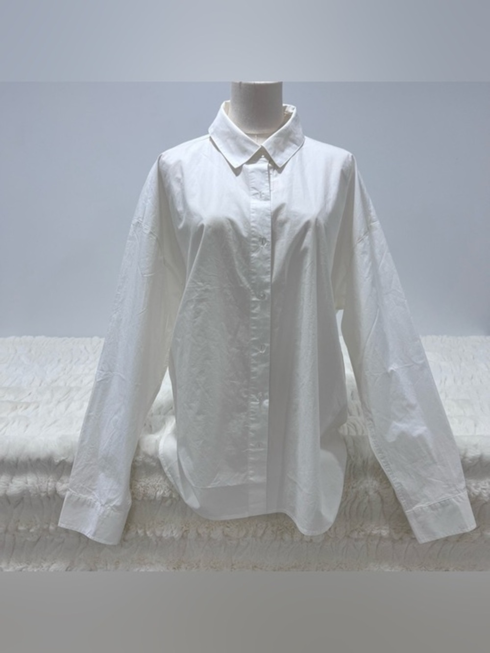 Z Supply White Elevated Poplin Shirt